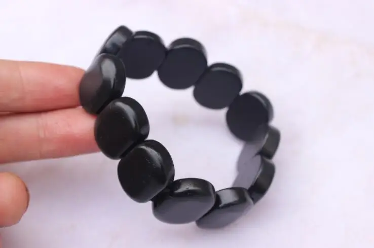 Natural Stone needle row oval jade catenary refill Gem Lucky Stretch Elastic Bracelet Fashion Jewelry | Украшения и аксессуары