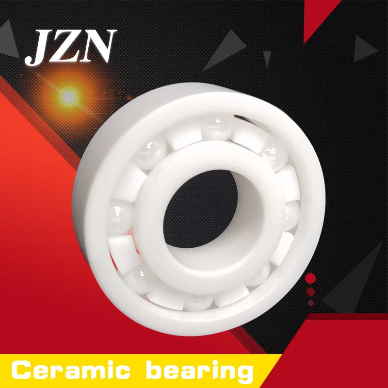 

Free shipping 6800 6801 6802 6803 6804 6805 6806 6807 6808 6809 6810 Zirconia with cage / seal full ball ceramic bearing
