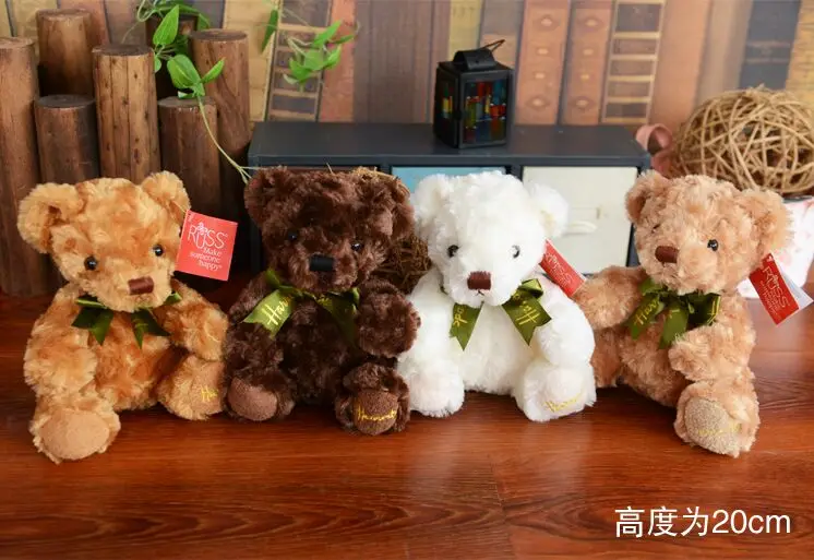 Маленький милый плюшевый мишка игрушка новый высококачественный кукла подарок
