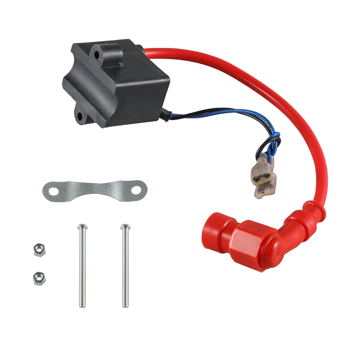 

Pouvoir 6V Red Wire Ignition Coil Module Kit Fit 49cc 60cc 66cc 80cc Motorized Bicycle