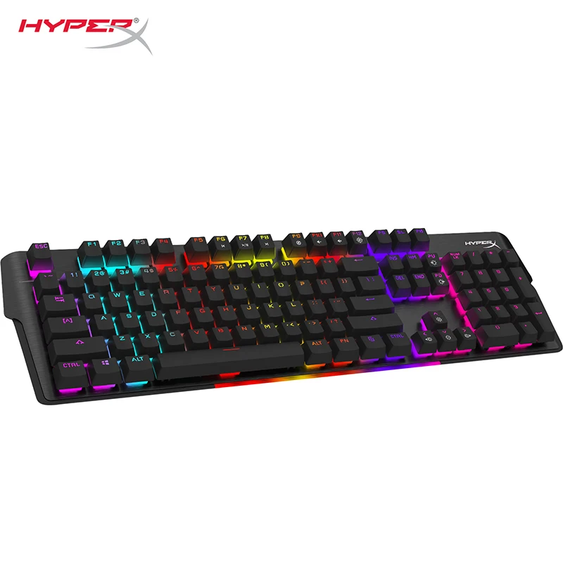 KINGSTON HyperX Mars механическая клавиатура RGB Gaming Keyboard Pulsefire FPS профессиональный игровой