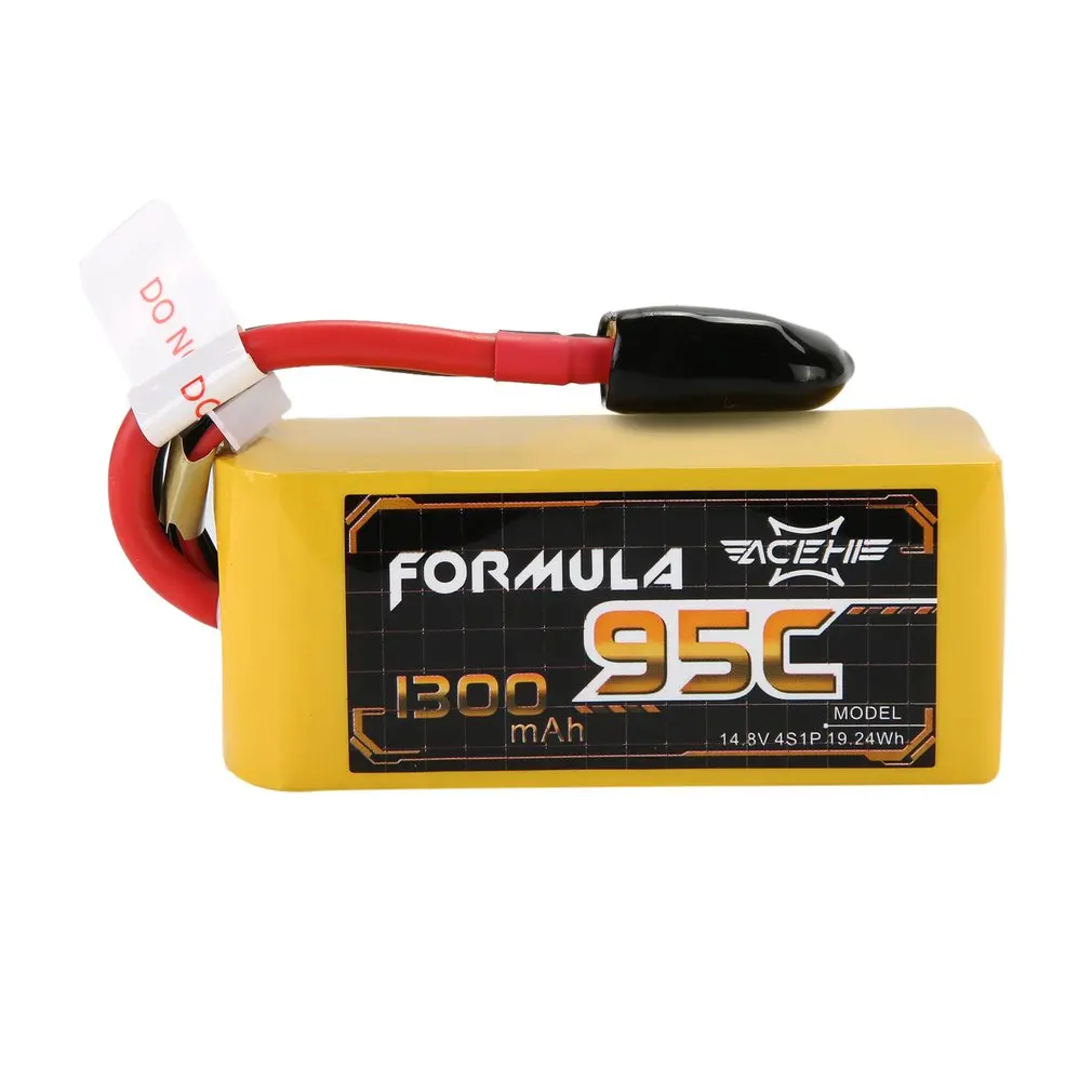 ACEHE 1300 mAh 95C 14,8 V 4S1P 22.2WH Ёмкость Высокая НОМИНАЛЬНАЯ литий-полимерный, Радиоуправляемый Батарея с XT60 разъем для FPV гоночный автомобиль Лодка