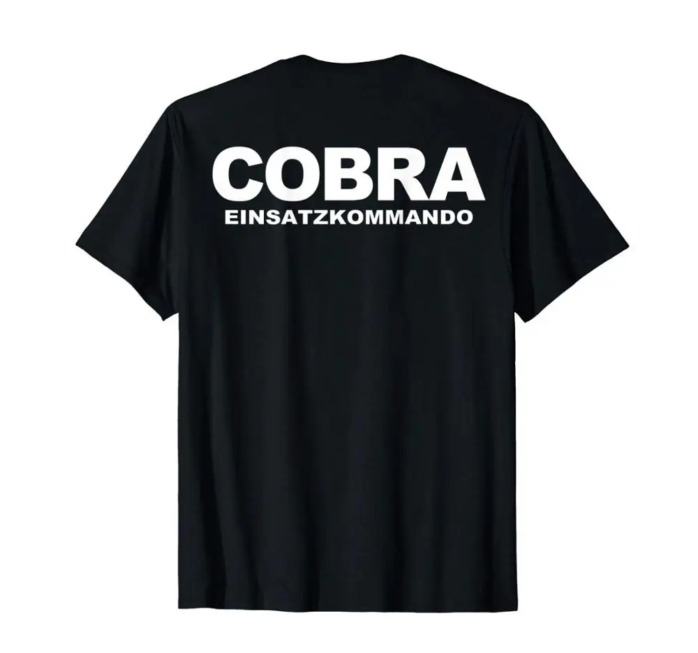 Мужская двухсторонняя футболка Eko Cobra с принтом австрийского полицейского
