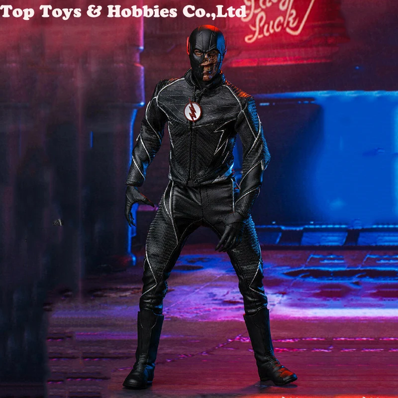 Для коллекции Soosootoys SST010 1/6 Dark Speedster Black Flash Figure Box полный набор Коллекция кукол