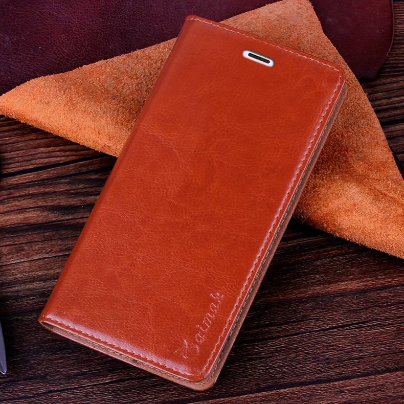 

Luxury Genuine Leather Flip Stand Cover phone Case For HTC Desire 620/620g/820mini Holder Case + Free Gift
