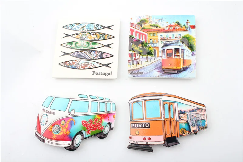 2018 New Resin 3D Fridge Magnets ALGARVE PORTO PORTUGAL Souvenirs Gift Home Decor