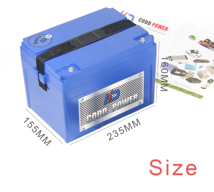 52 V 20AH литий-ионный аккумулятор 51,8 V электрический велосипед 1000 W батарея