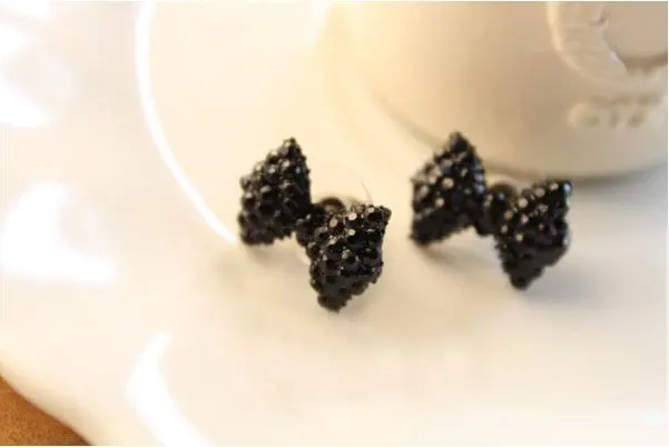 Высокое качество новые ювелирные изделия Модные Винтажные полностью черные