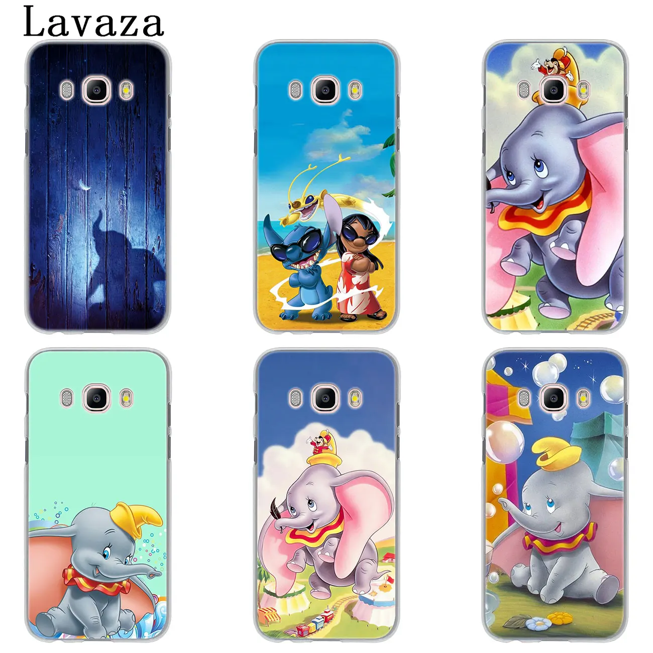 Чехол для телефона Lavaza Dumbo elephant Lilo Stitch Samsung Galaxy J8 J7 Duo J6 J5 J4 Plus 2018 2017 2016 J2 J3 Prime