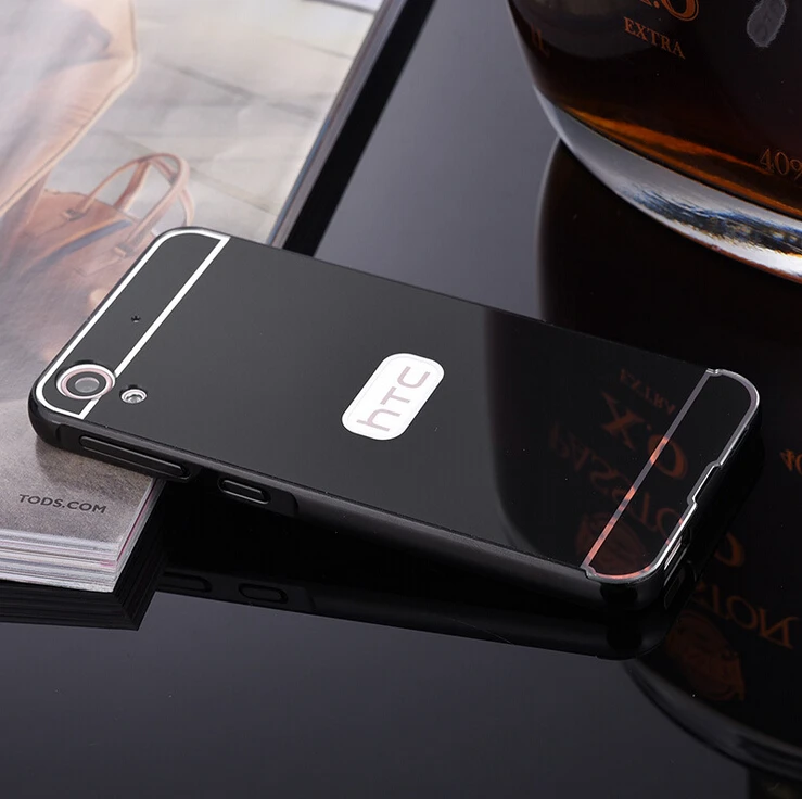 Новый корпус для HTC One M8 зеркальная задняя крышка чехол и алюминиевая