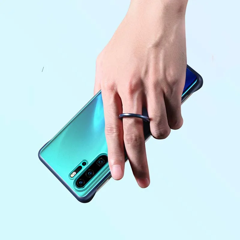 Безрамный чехол Alxun для Huawei P30 Pro Ультратонкий матовый ударопрочный из