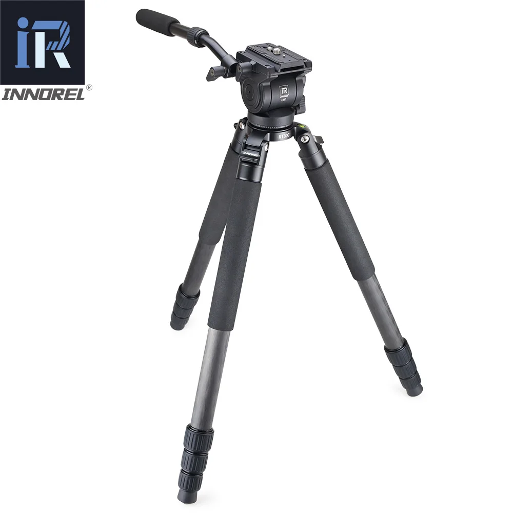 Профессиональный карбоновый штатив RT80C для DSLR камеры видеокамеры сверхмощный