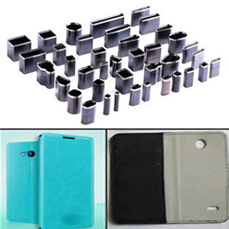 Инструменты для перфорации 26 шт./компл. в форме дырокола резак дырокол сумка кожи