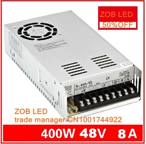LED ROHS импульсный источник питания 3A 5A 7.5A 85 265AC вход мощность suply 48V выход 145W 240W 360W|power