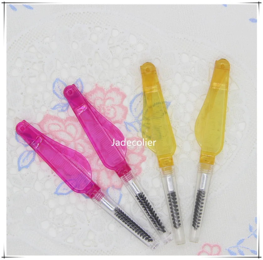 

Jaобесцвечиватель 5 шт. инструмент для красоты макияжа Складная двойная головка искусственная маленькая цветная ресница сепаратор для бров...