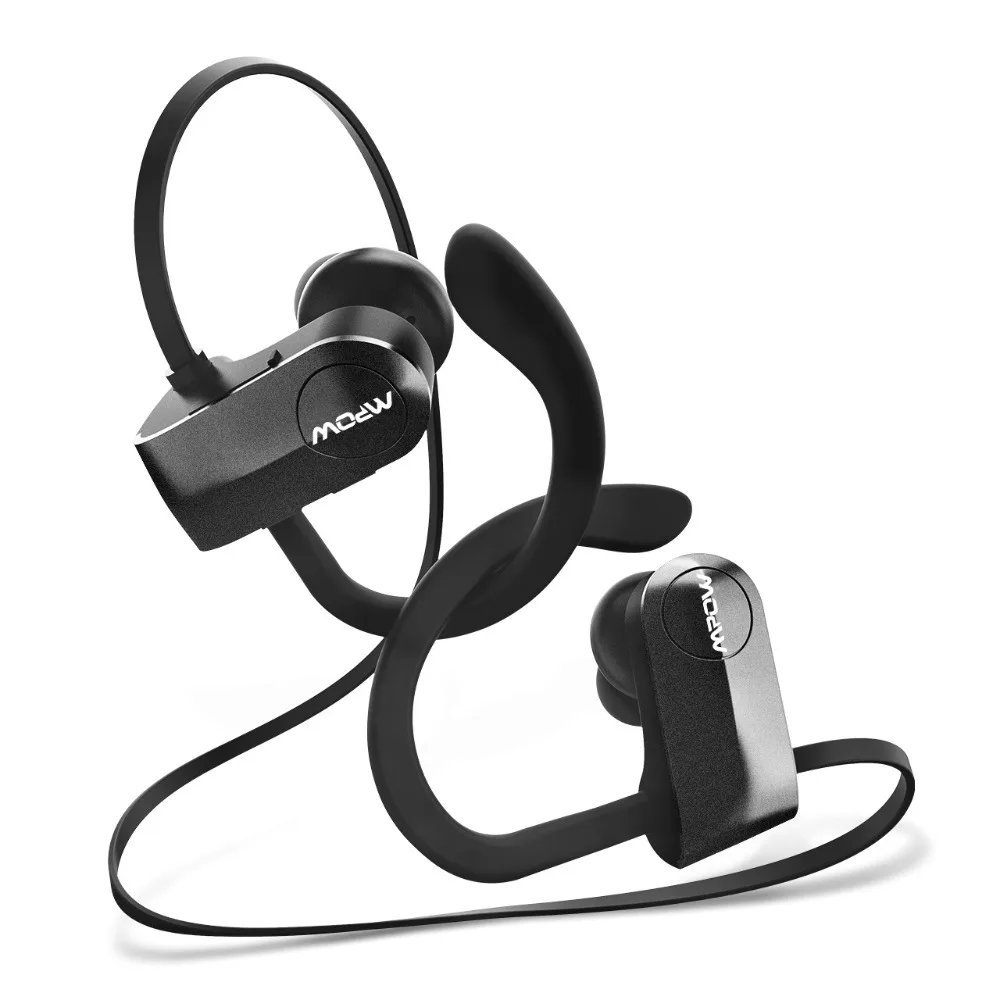 Mpow D7 2-я версия Bluetooth беспроводные 4,1 наушники IPX7 водонепроницаемые спортивные наушники 10-12H время воспроизведения для iPhone Xs Xr Xiaomi