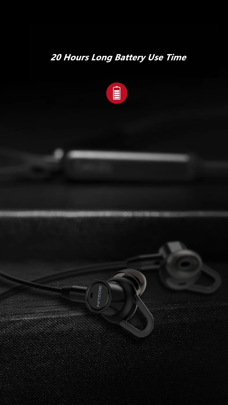 Наушники ANC с активным шумоподавлением, наушники Bluetooth 4,2, наушники-вкладыши с микрофоном, магнитные музыкальные Беспроводные спортивные наушники для Xiaomi