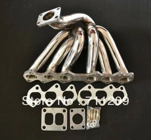 Выпускная труба для TOYOTA ВСП SUPRA MKIV JZA80 2JZ-GTE 2jzgte 2JZ ARISTO V300 T4 нержавеющая турбо коллектор