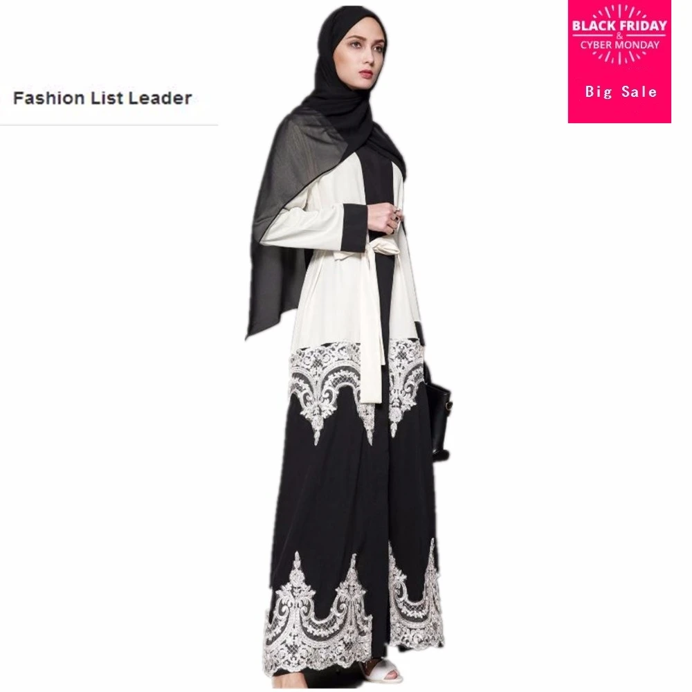 Кружевное платье Musulmane повседневное для взрослых большого размера в Дубае модное