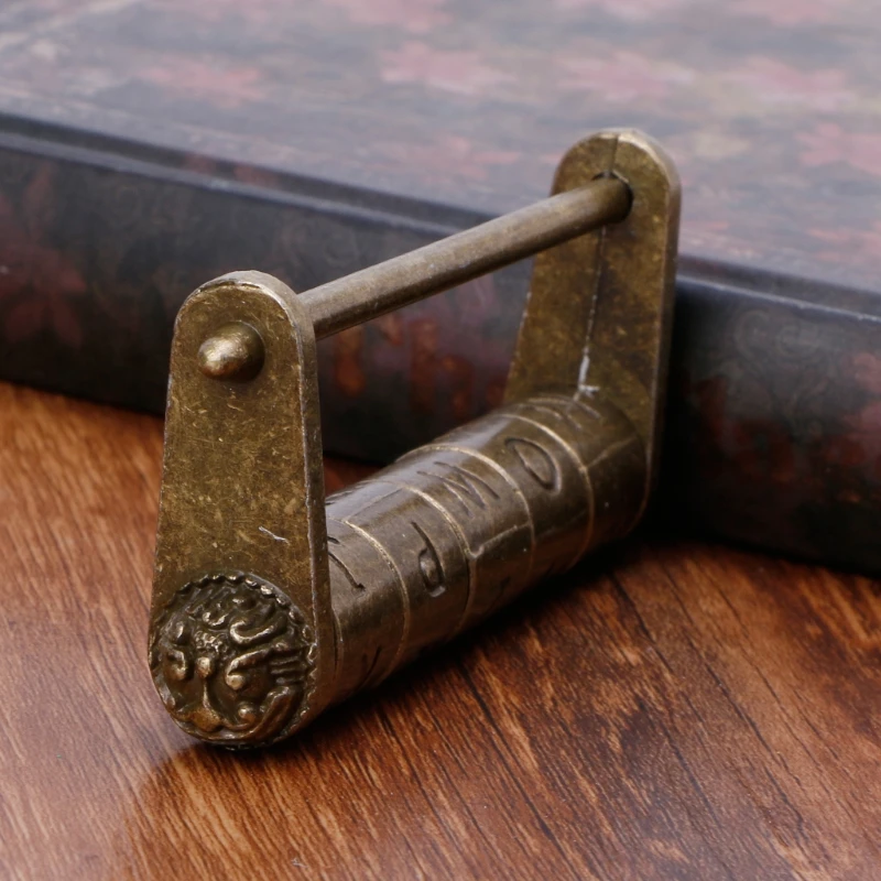 Античные винтажные комбинированные замки с паролем декоративные для украшений