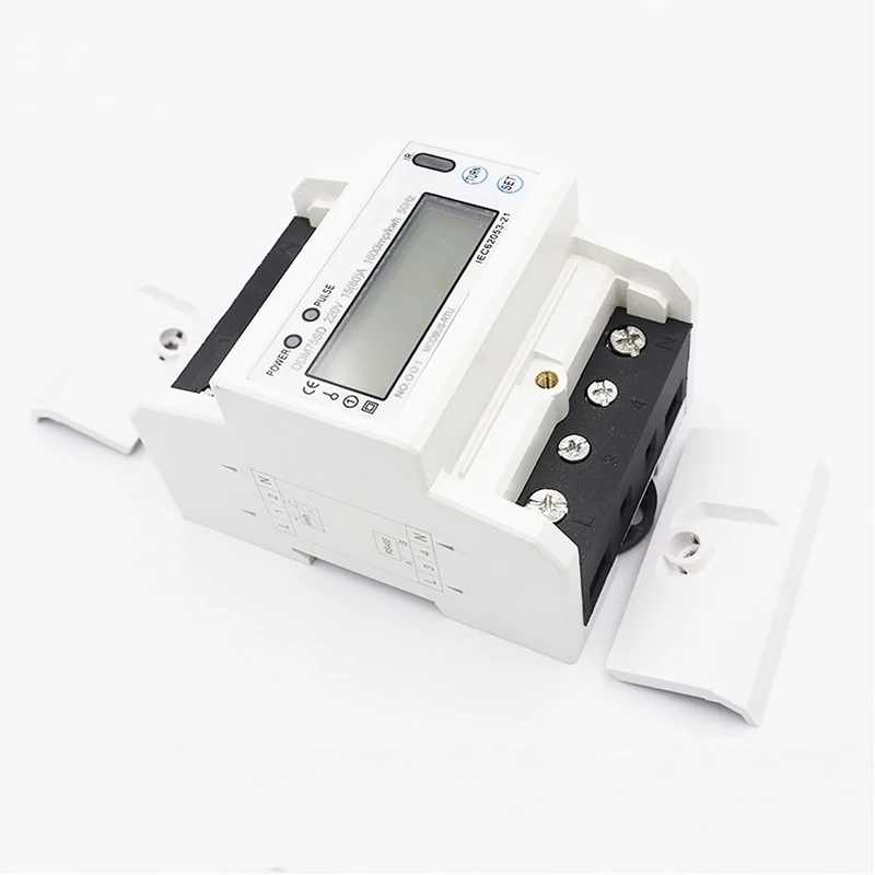 ЖК ac220V 230 V 50 Гц 60 Гц 5-80A RS485(MODBUS-RTU) удаленного счетчика функция подсветки счетчик электроэнергии Мощность метр кВтч