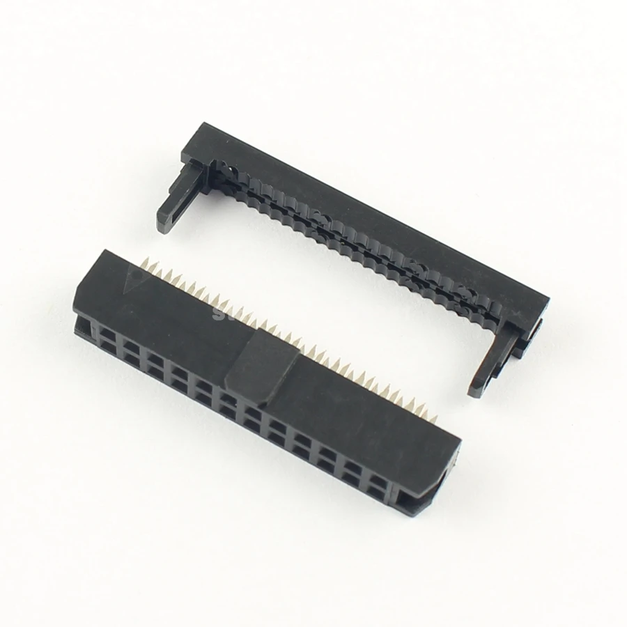 10 шт 2 мм 0 Шаг 2x12 штепселный 24 Pin гнездо FC разъема IDC наружный коллектор