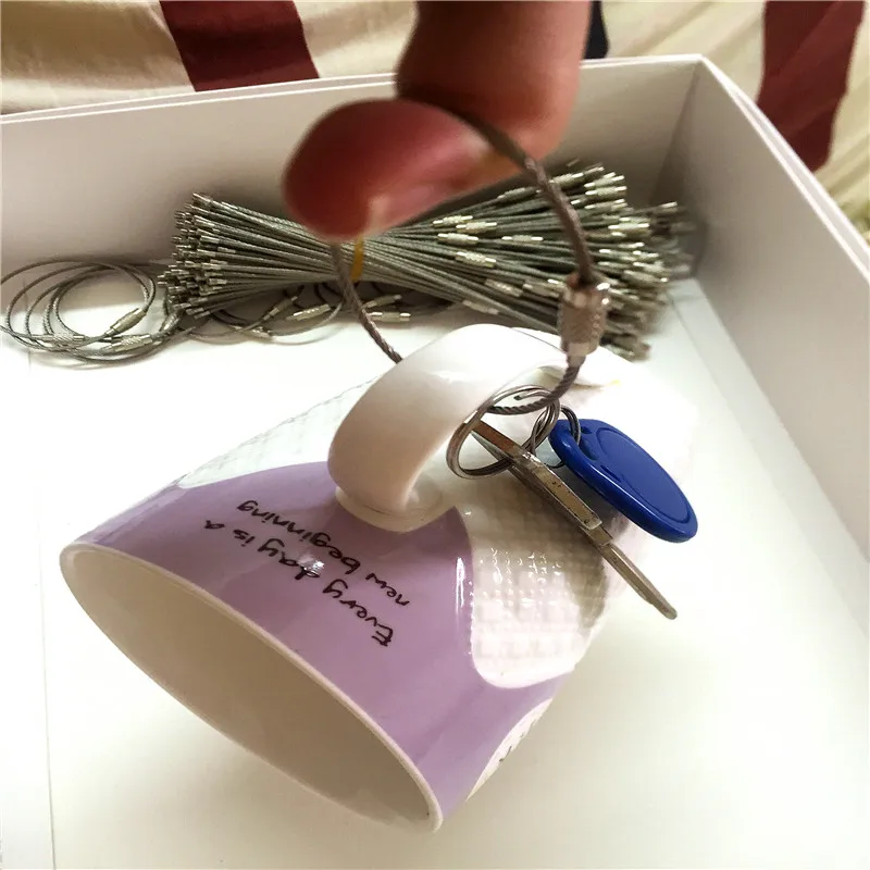 120 X Новый автомобильный брелок из нержавеющей стали трос для уличных походов|steel