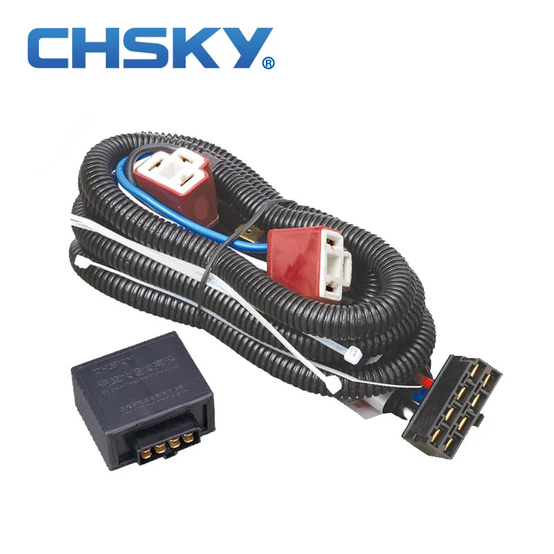 Водонепроницаемый головной фонарь CHSKY горячая распродажа 12V 2 светильник H4|headlight