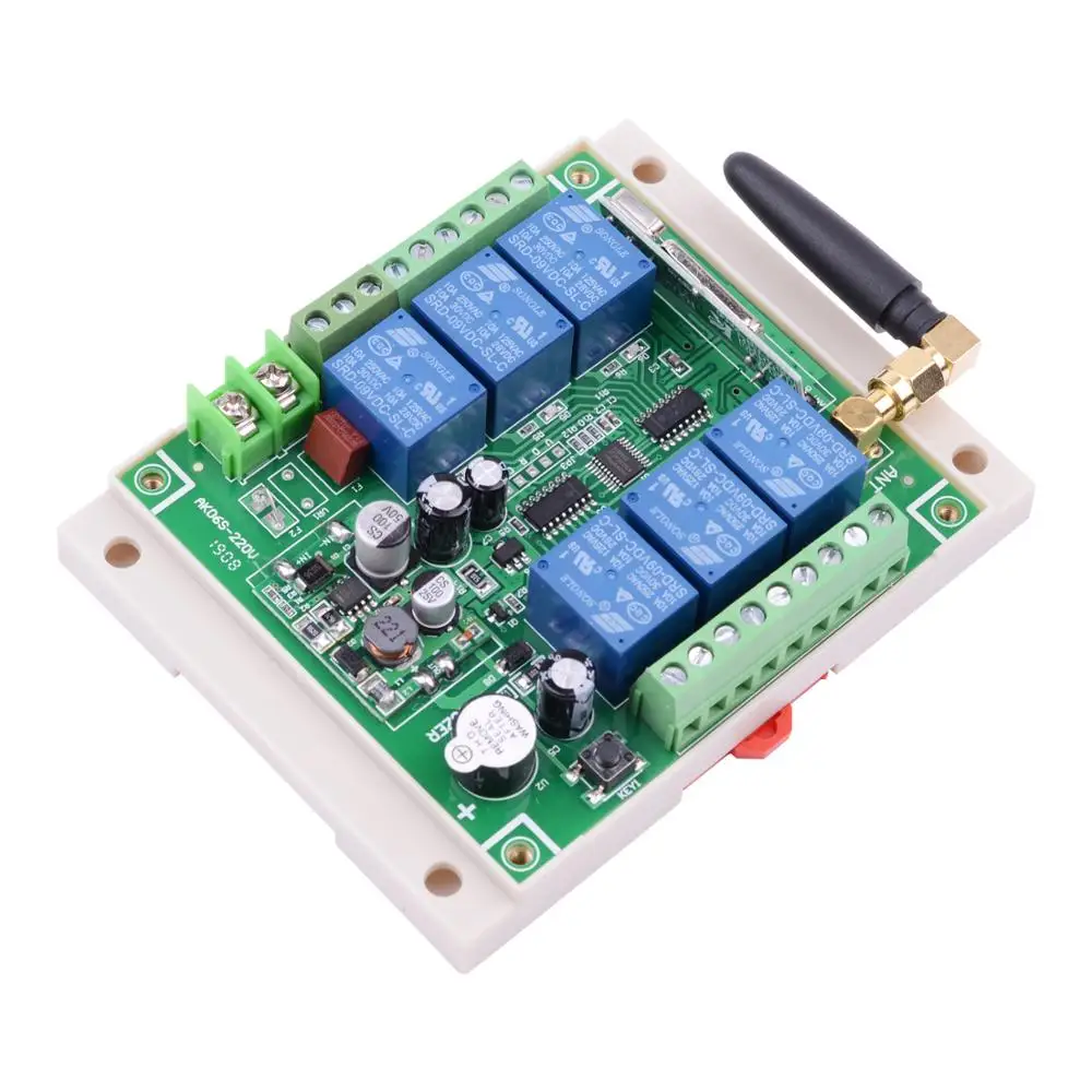 DC 12V 24V 36V 6 канальный РЧ Беспроводной переключатель системы дистанционного