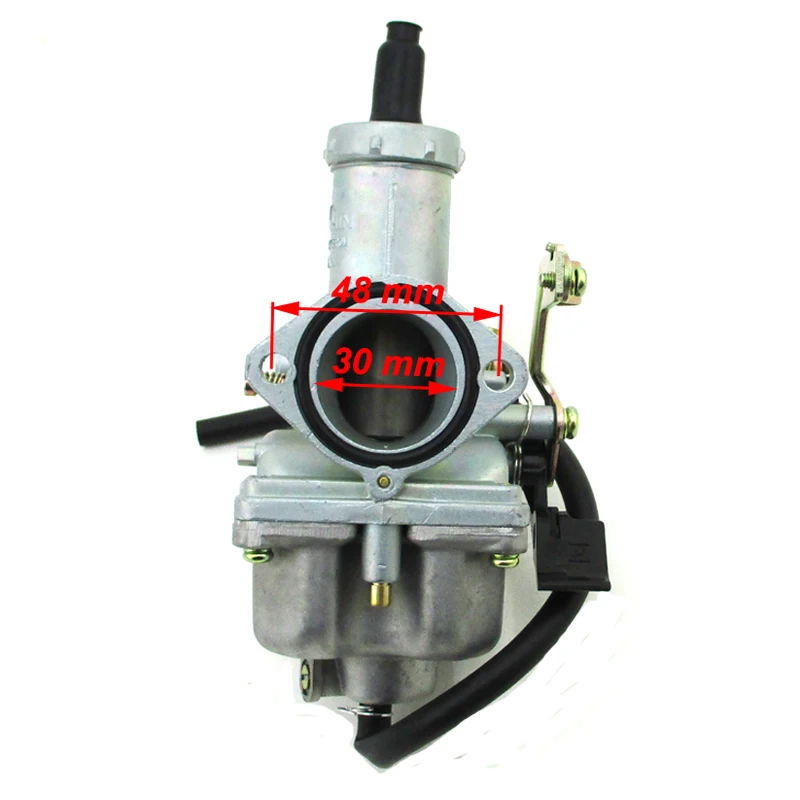 XLSION 30 мм Carb PZ30 карбюраторный кабель рычаг дросселя для 200cc 250cc ATV Quad 4 Wheeler Go Cart