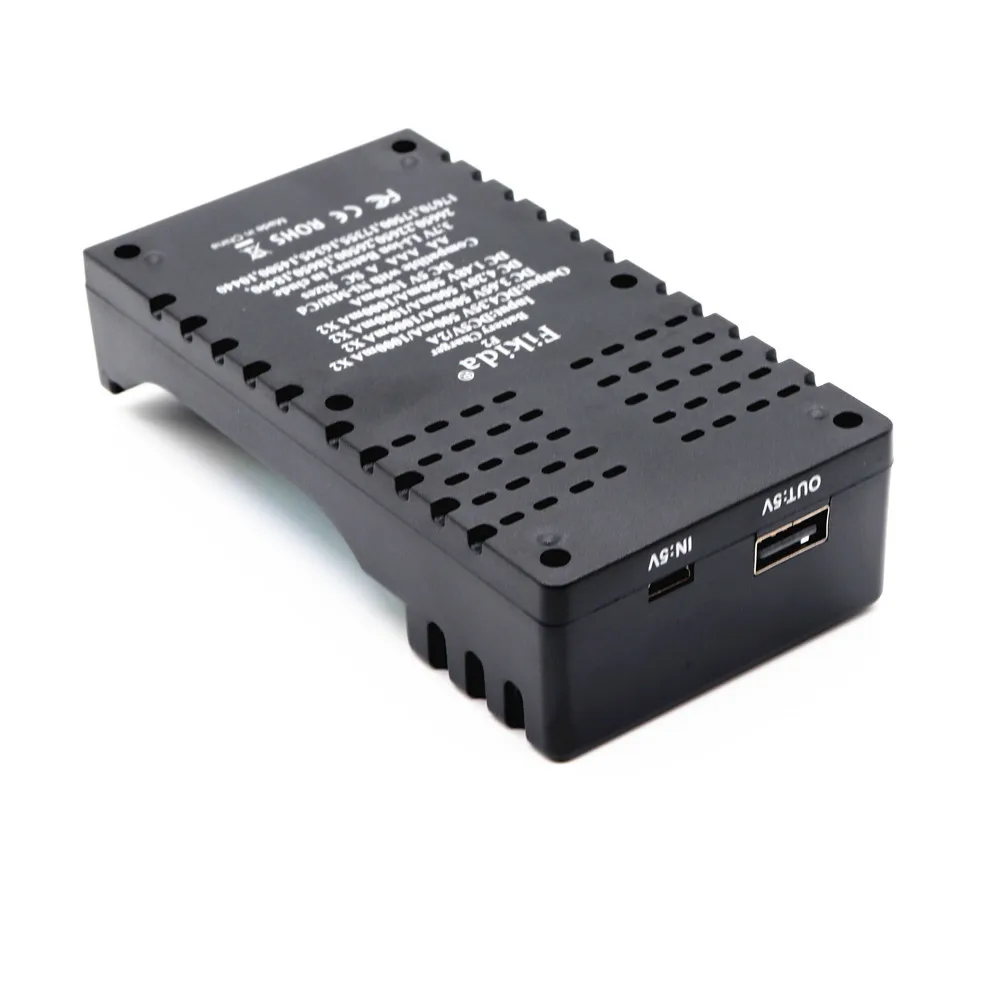 Зарядное устройство Fikida F2 18650 1,2 v 3,7 v 3,2 v 3,2 v 3,85 v Aa/Aaa 18350 26650 10440 14500 16340 25500 Nimh зарядное устройство для литиевых батарей