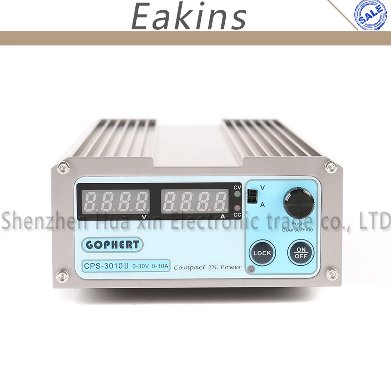 Точность цифровой регулировкой Мощность питания CPS3010 30V10A с ovp/ocp/otp питания постоянного тока 0.01A 0.1 В