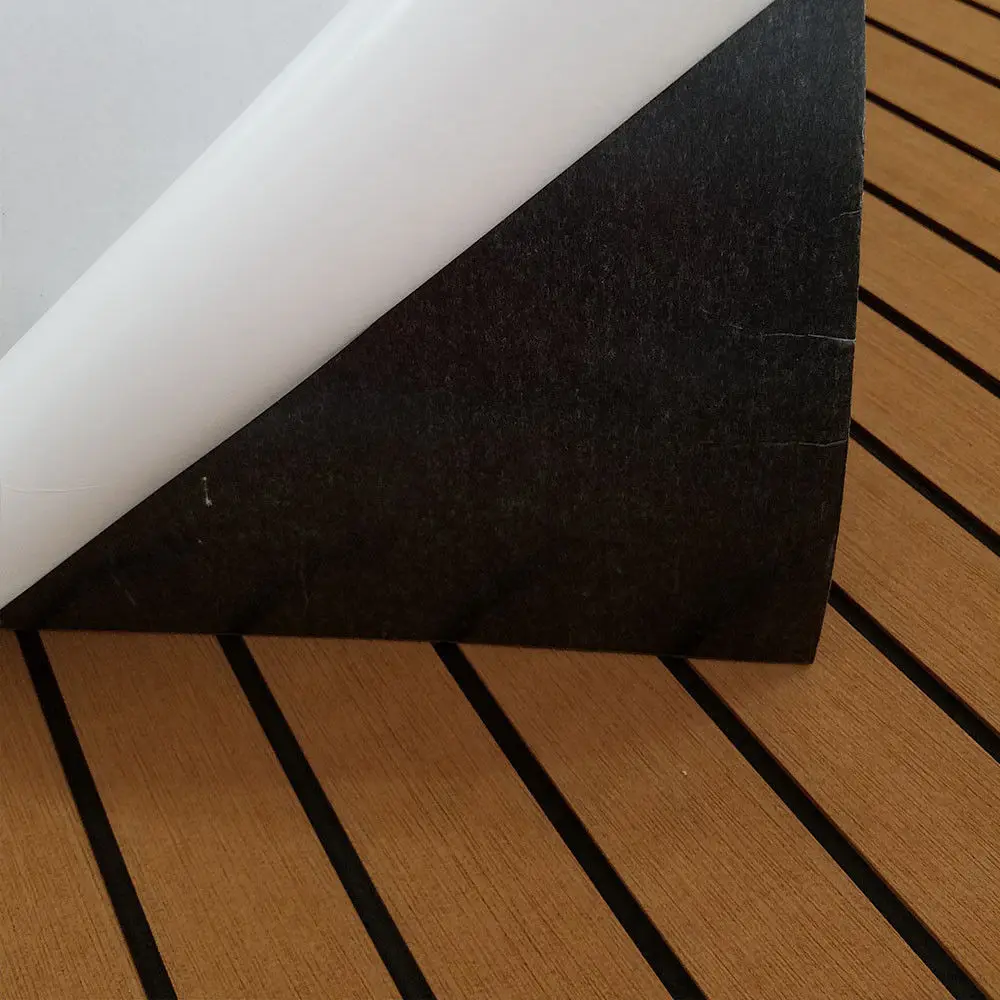 Classic Brown Teak Decking Sheet For Boat Yacht Marine Flooring EVA Foam 60x240cm/120x240cm Light In Black Accessories | Автомобили и