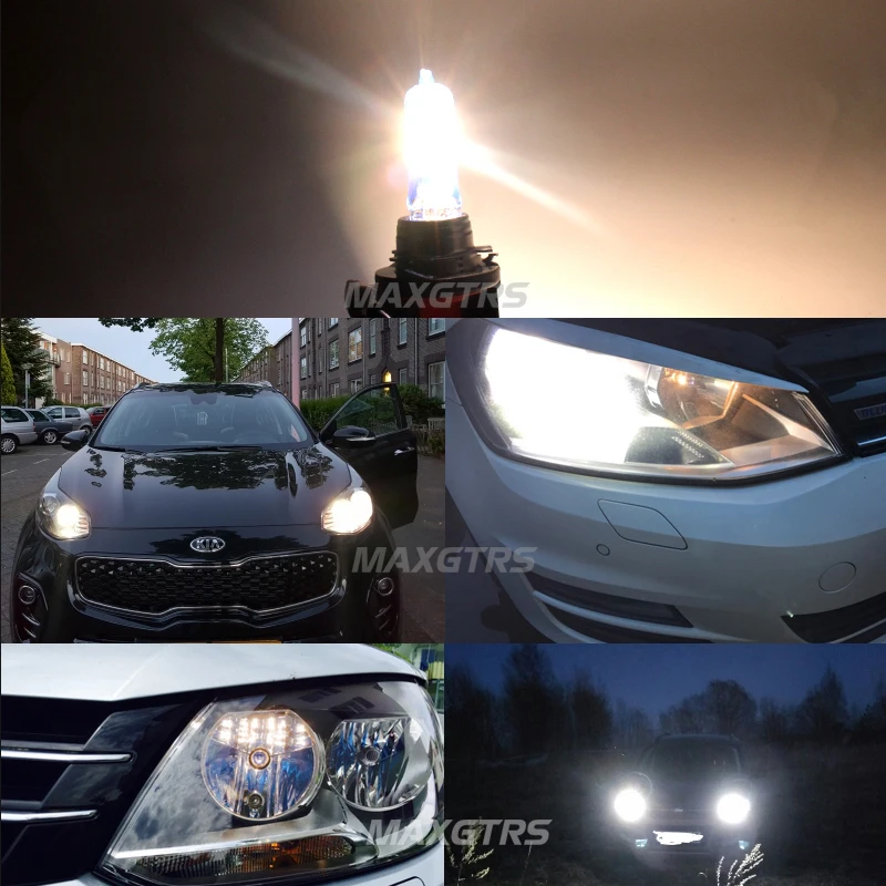 2 шт. автомобильные галогенные лампы H15 12 В 55 Вт 5500 6000 К|car light source|12v 55wcar headlight |