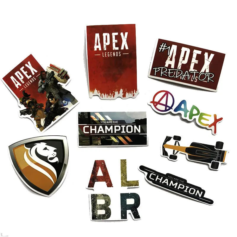 68 шт. APEX Legends игра Мультяшные наклейки кукла девочка наклейка для детей чехол
