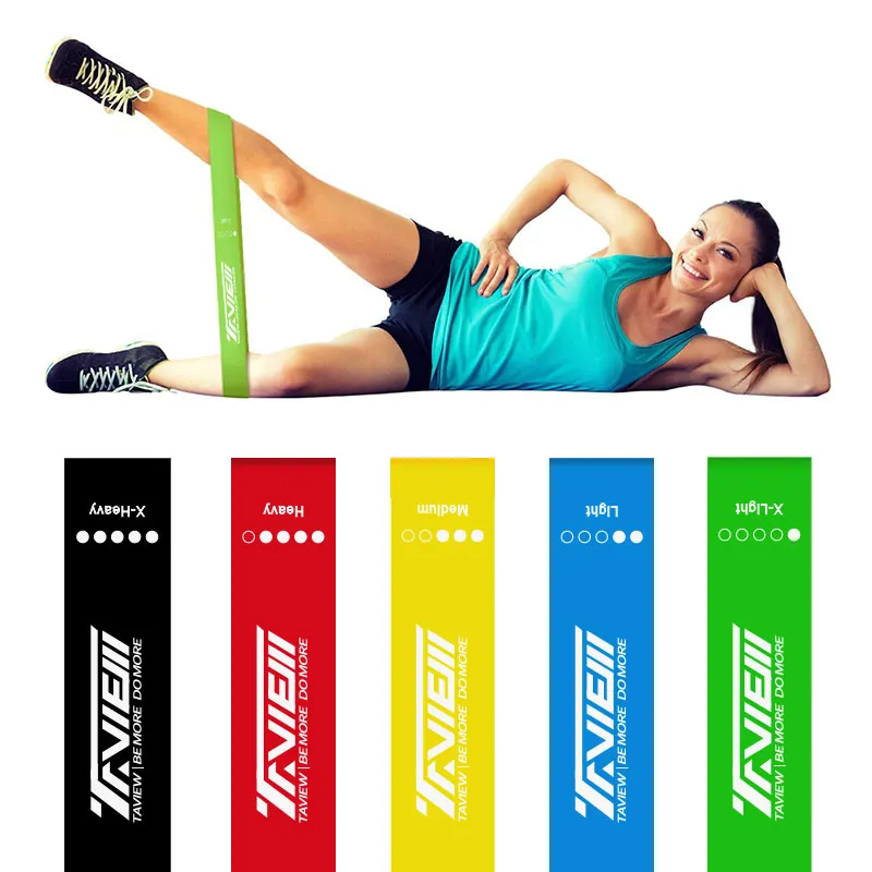 Набор резинок для йоги эластичные латексные петли фитнеса тянущиеся веревки