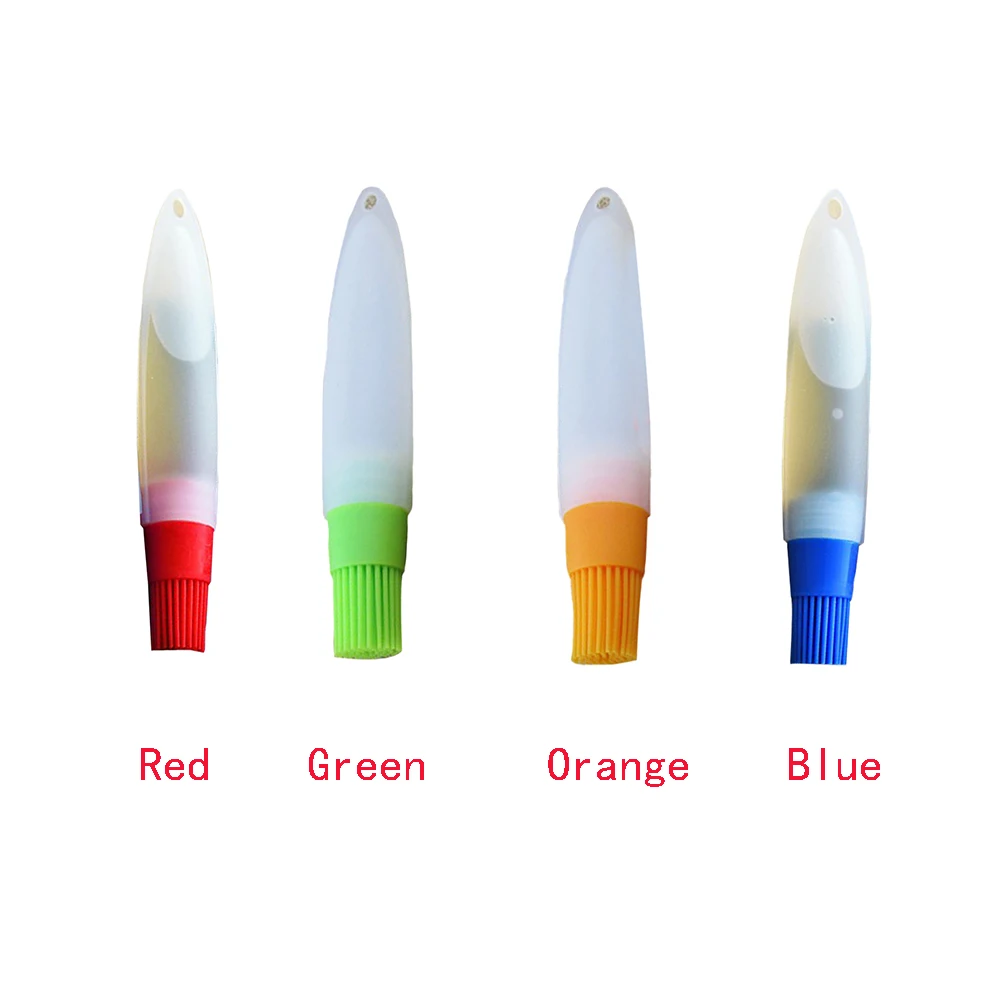 35 мл барбекю бутылки масла высокого Температура устойчивые силиконовые вечерние