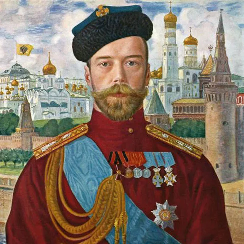 20 дюймов # TOP ART &amp русский царь Николас II из России живопись на холсте Печать