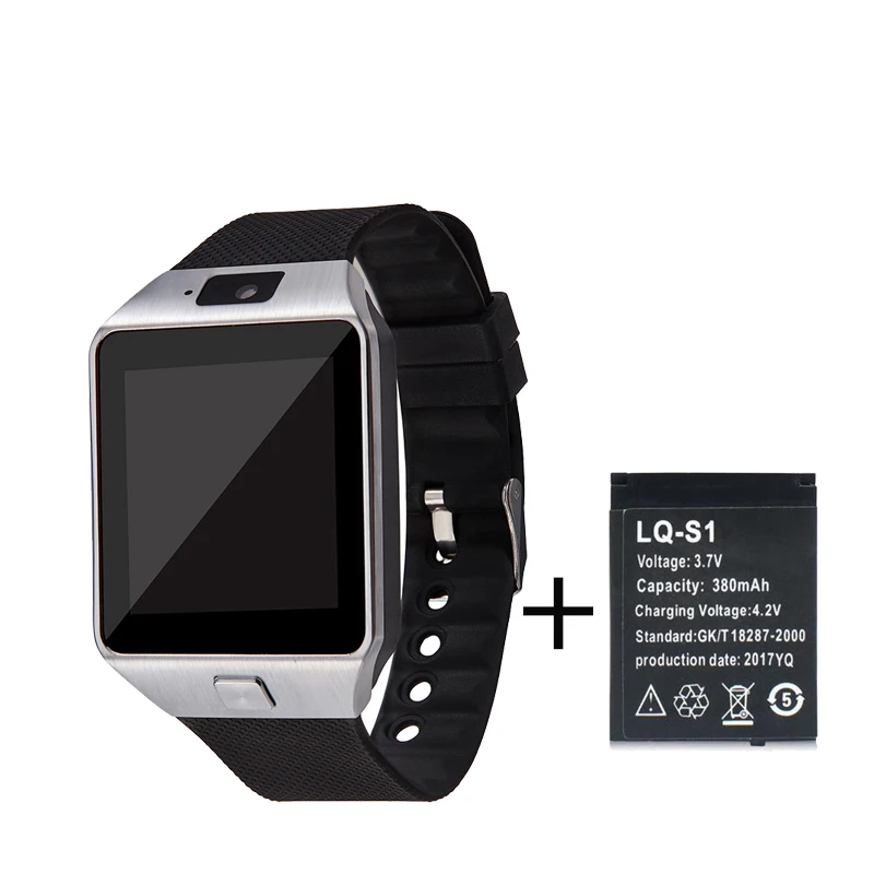 Для мужчин Bluetooth DZ09 Смарт часы Поддержка TF sim карты с Батарея шагомер Камера