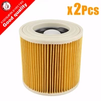 2pcslot replacement air dust filters bags for karcher vacuum cleaners parts cartridge hepa filter wd2250 wd3200 mv2 mv3 wd2 wd3