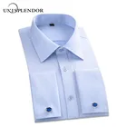 Запонки мужские, деловые, для свадебной вечеринки, в полоску, хлопковые, M-5XL, 2020