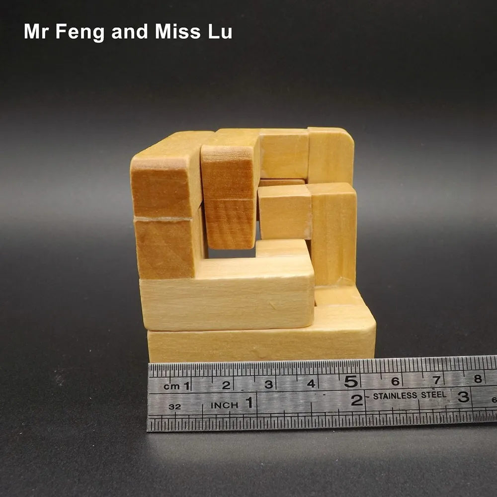 Классическая деревянная игра Kong Ming Lock Веселые Обучающие игрушки подарок для
