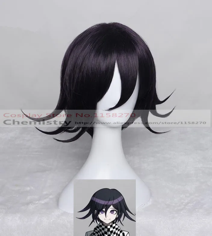 Danganronpa Kokichi Oma Косплей hairwear