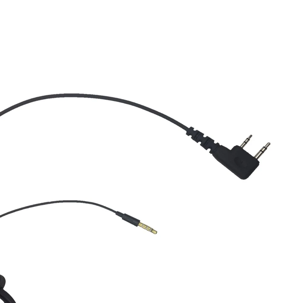 Мотоциклетный полузакрытый шлем гарнитура микрофон 3.5mmK1 вилка MIC HF 3.5L + K1 для Walkie