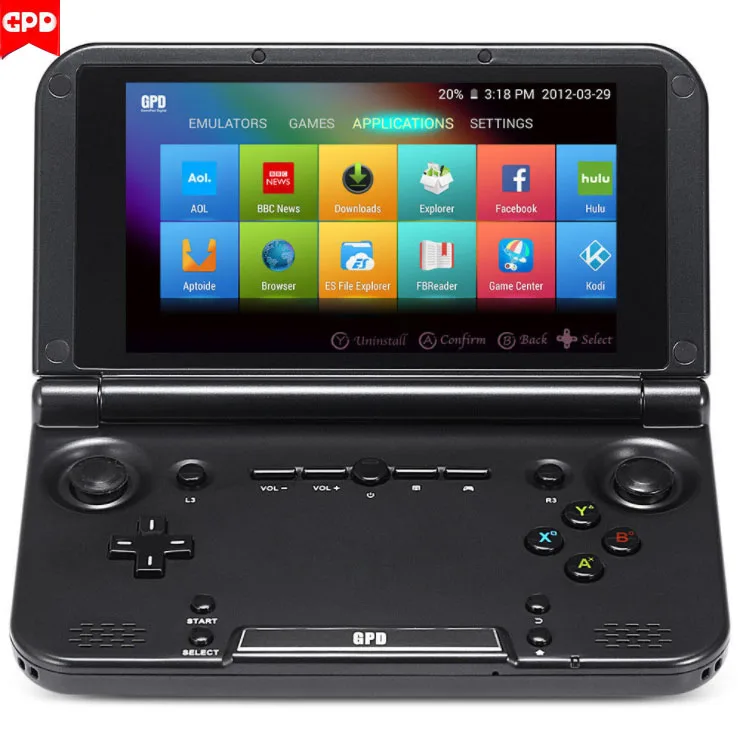 GPD XD plus планшет с 5 дюймовым дисплеем шестиядерным процессором MT8176 ОЗУ 4 Гб ПЗУ 32 ГБ