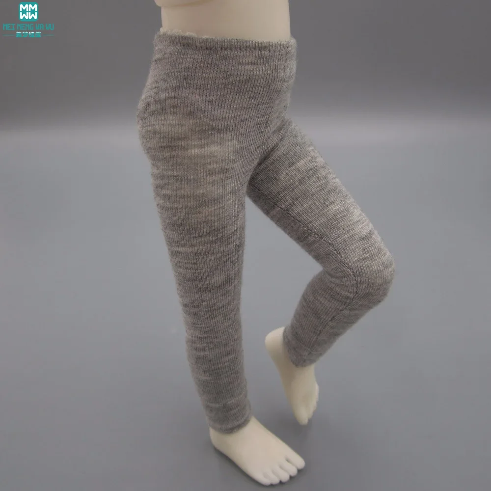 Одежда для куклы для 1/6 1/8 BJD аксессуары для куклы модные сажи полосатые колготки розовый серый