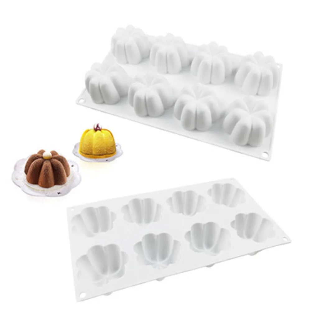 8 отверстий маленькие силиконовые формы для шоколада мороженого | Дом и сад