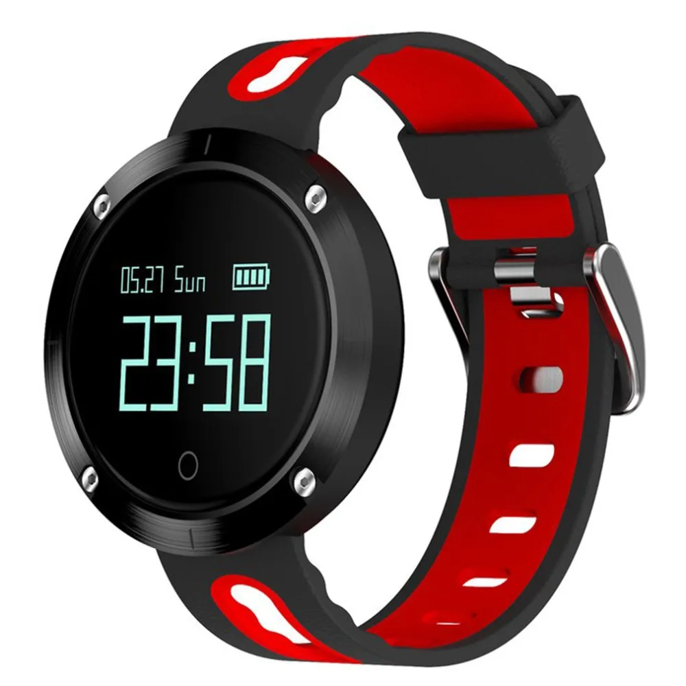 DM58 Bluetooth Спорт браслет сердечного ритма Смарт часы крови Давление монитор IP68