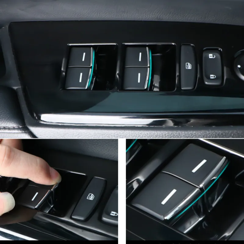 Наклейки на окна автомобиля для Honda CRV 2017 2018 2019 ABS Хром Стайлинг автомобильные