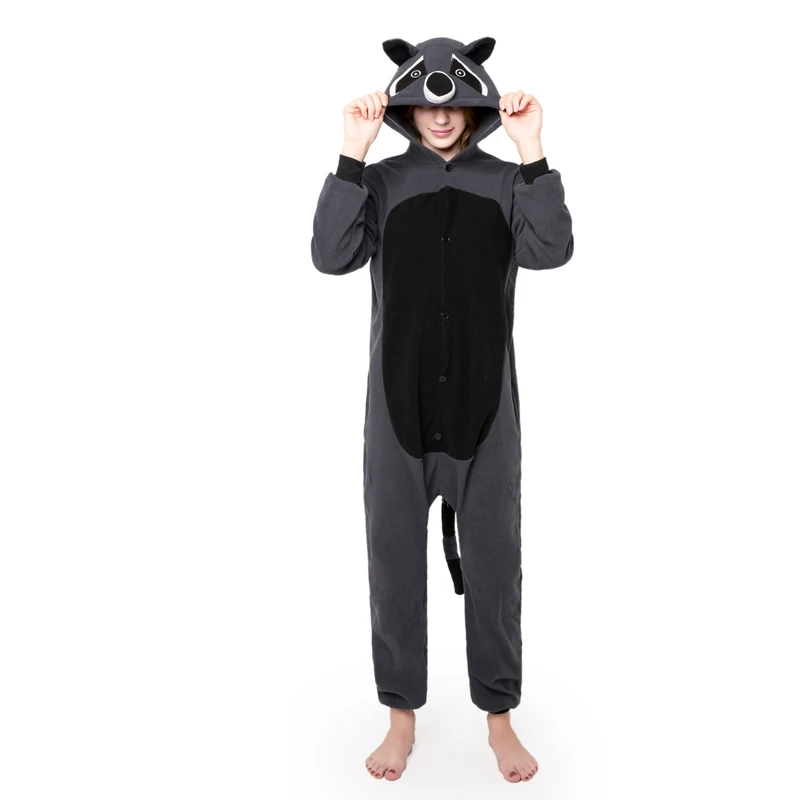 JINUO мягкого флиса пижамные капюшон onesie pijamas de animales де Сола уна pieza onesies для взрослых